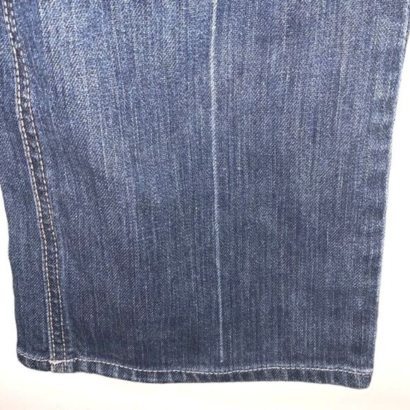 East Side New York & Company Womens Petite Straight Leg Jeans Size 12 Denim - Picture 5 of 10
